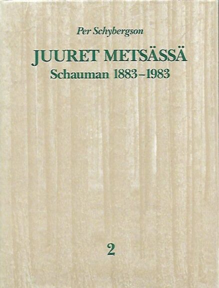 Juuret metsässä 2 : Schauman 1883-1983