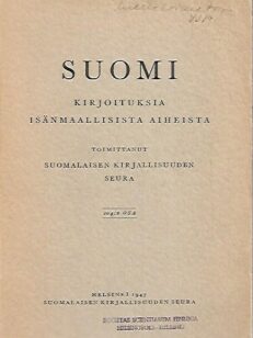 Suomi - Kirjoituksia isänmaallisista aiheista 104:s osa