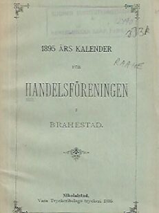 1895 års kalender för Handelsföreningen i Brahestad