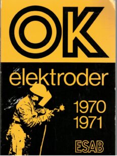 OK svetselektroder 1970-1971 ESAB