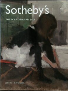 Sotheby's The Scandinavian Sale London 3/june/2003