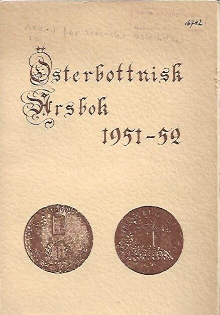 Österbottnisk årsbok 1951-52