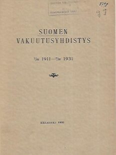 Suomen Vakuutusyhdistys 1911-1931
