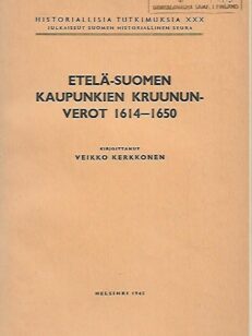 Etelä-Suomen kaupunkien kruununverot 1614-1650