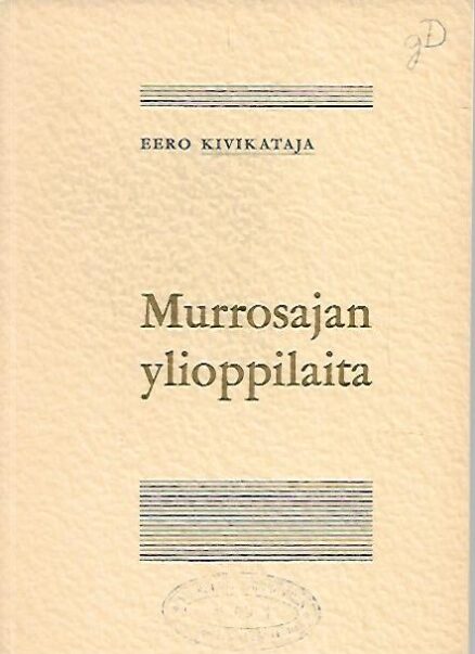 Murrosajan ylioppilaita