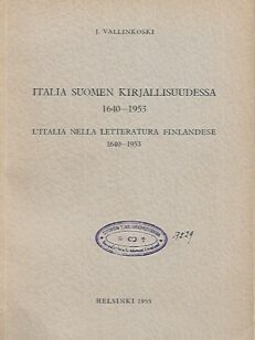 Italia Suomen kirjallisuudessa 1640-1953