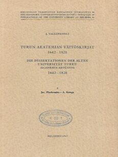 Turun akatemian väitöskirjat 1642-1828 2