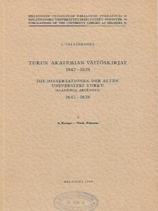 Turun akatemian väitöskirjat 1642-1828 3
