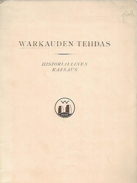 Warkauden tehdas - Historiallinen katsaus