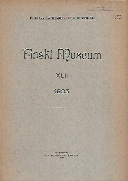 Finskt Museum XLII 1935