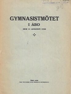 Gymnasismötet i Åbo den 11 Augusti 1920
