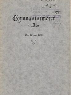 Gymnasismötet i Åbo den 19 juni 1912
