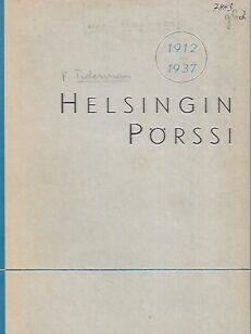 Helsingin Pörssi 1912-1937