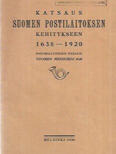 Katsaus Suomen Postilaitoksen kehitykseen 1638-1920