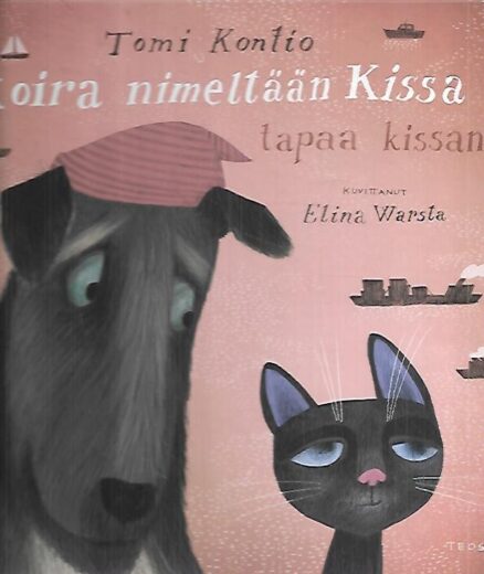 Koira nimeltään Kissa tapaa kissan