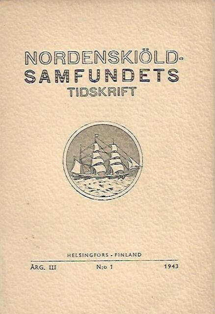 Nordenskiöld-samfundets tidskrift 1943