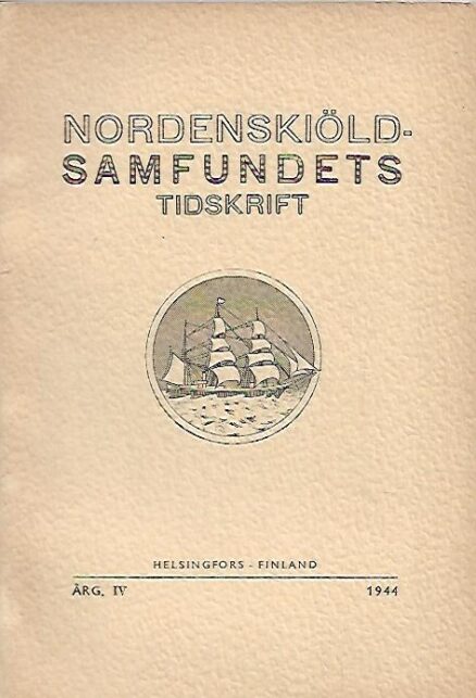 Nordenskiöld-samfundets tidskrift 1944