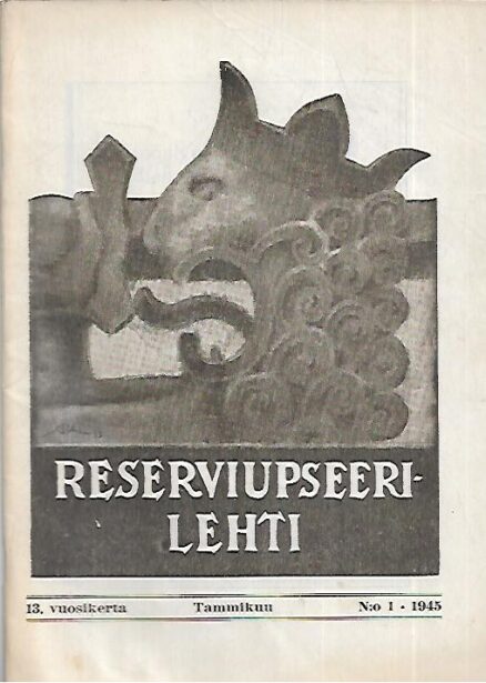 Reserviupseerilehti 1/1945