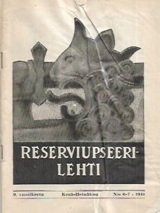Reserviupseerilehti 6-7/1941