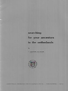 Searching for your ancestors in the Netherlands