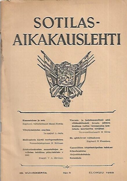 Sotilasaikakauslehti 5/1953