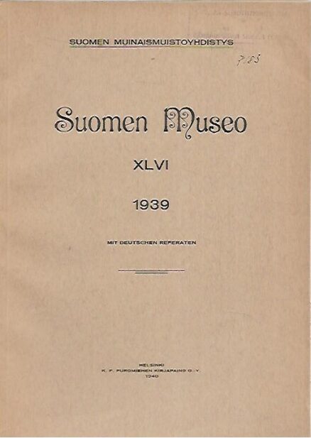 Suomen Museo XLVI 1939