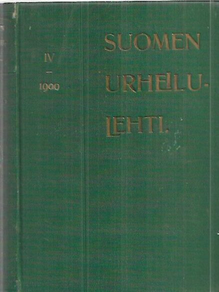 Suomen Urheilulehti IV/1900