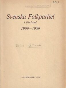 Svenska folkpartiet i Finland 1906-1926
