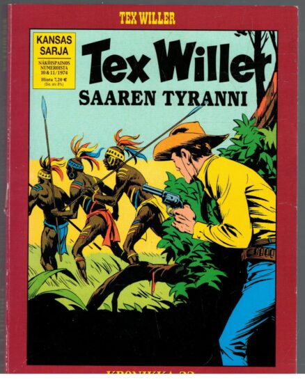 Tex Willer kronikka 22 Saaren tyranni