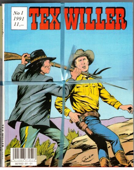 Tex Willer vuosikerta 1991 1-16