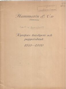 Kyröfors träsliperi och pappersbruk 1870-1920