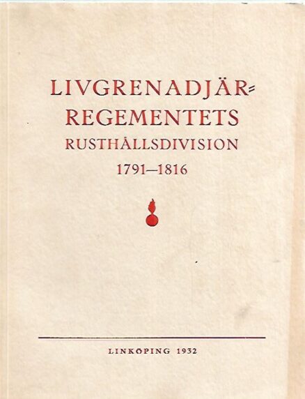 Livgrenadjärregementets Rusthållsdivision 1791-1816