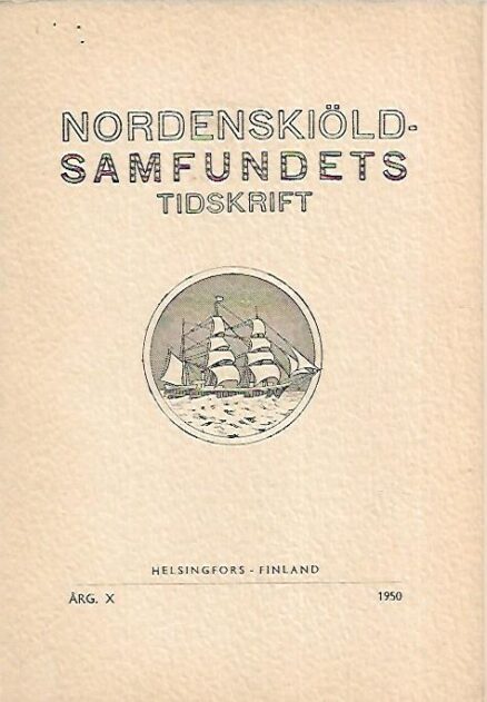 Nordenskiöld-Samfundets tidskrift 1950