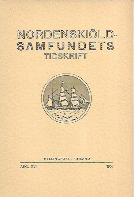 Nordenskiöld-Samfundets tidskrift 1956