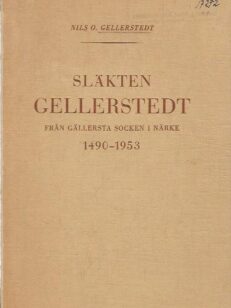 Släkten Gellerstedt från gällersta socken i Närke 149-1953