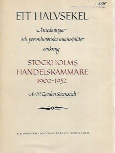 Stockholms Handelskammare 1902-1952