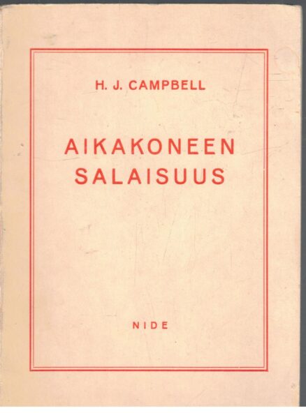 Aikakoneen salaisuus