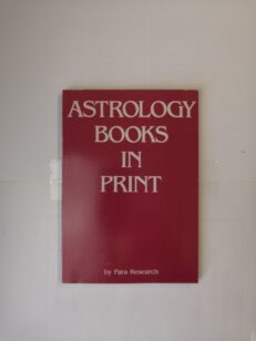 Astrology books in print