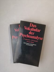 Das Vokabular der Psychoanalyse 1-2