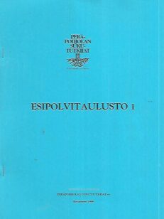 Esipolvitaulusto 1