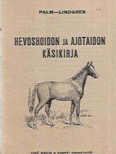 Hevoshoidon ja ajotaidon käsikirja