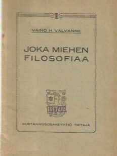 Joka miehen filosofiaa