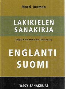 Lakikielen sanakirja englanti-suomi