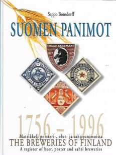 Suomen panimot : Matrikkeli portteri-, olut-, ja sahtipanimoista 1756-1996 - The Breweries in Finland : A register of beer, porter and sahti breweries 1756-1996