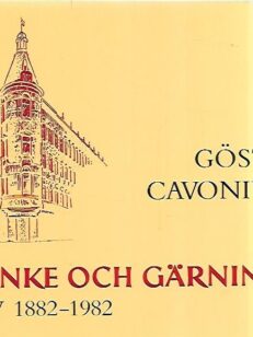 Tanke och gärning : Svenska folkskolans vänner 1882-1982