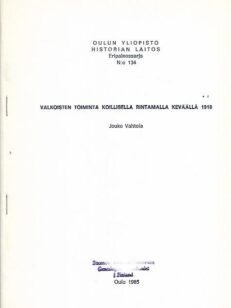 Valkoisten toiminta koillisella rintamalla keväällä 1918