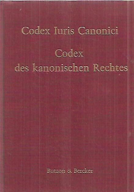 Codex luris Canonici - Codex des kanonischen Rechtes