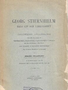 Georg Stiernhielm - Hans lif och verksamhet