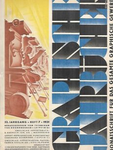 Graphishe Jahrbücher - Monatsschrift für das gesamte Graphische gewerbe - Heft 7 Juli 1931