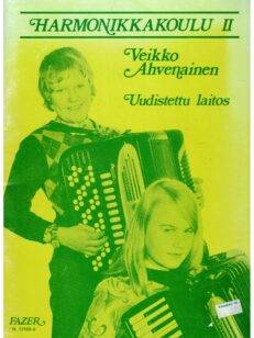 Harmonikkakoulu II Näppäin- ja pianoharmonikalle